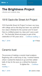 Mobile Screenshot of brightnessproject.com