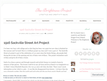Tablet Screenshot of brightnessproject.com